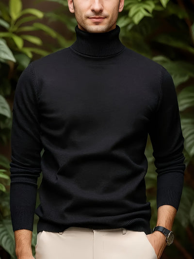 Suéter Cuello Alto Viscosa Hombre - Versátil y Suave - Image 5