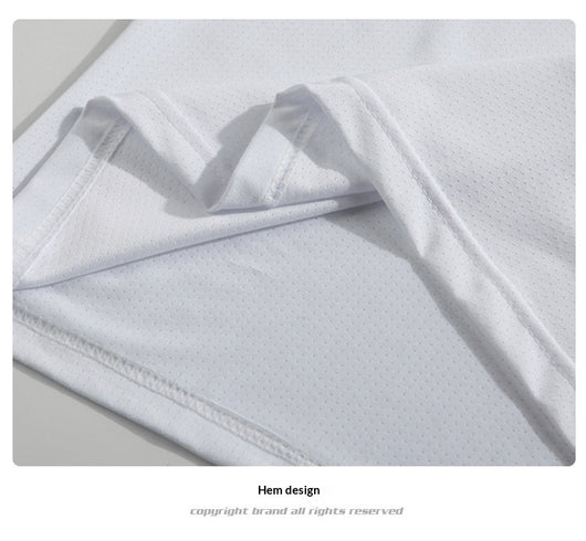 Camisa de Verano Hombre Tela Ice-silk Transpirable Manga Corta - Image 15