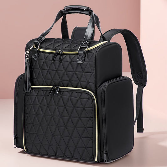 Bolsa Organizadora de Esmaltes de Uñas de Doble Compartimento