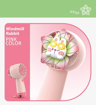Ventilador Portátil de Mano con Diseño Infantil - Image 12