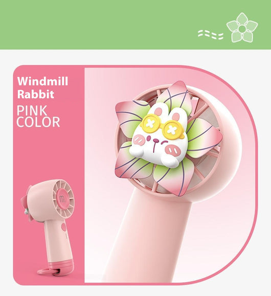 Ventilador Portátil de Mano con Diseño Infantil - Image 12