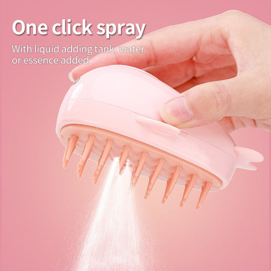 Peine Eléctrico Deslanador para Perros y Gatos con Spray - Image 2