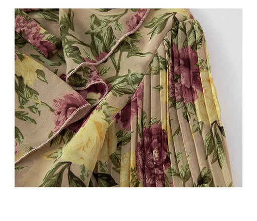 Camisa Retro Floral Suelta Estilo Hong Kong para Mujer - Image 15