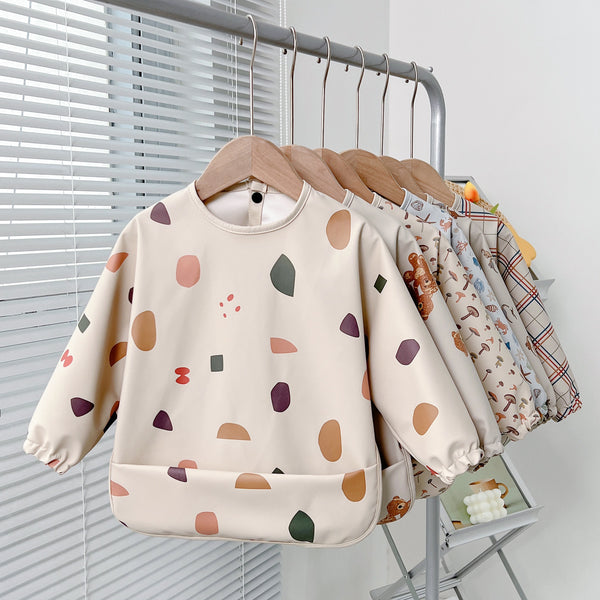 Delantal Reversible Impermeable para Niños - Protección Total Antisuciedad