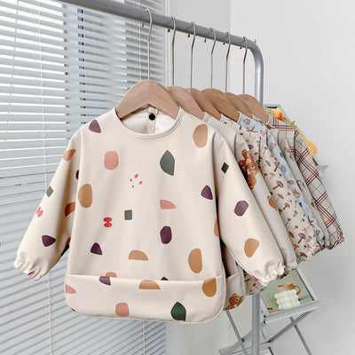 Delantal Reversible Impermeable para Niños - Protección Total Antisuciedad