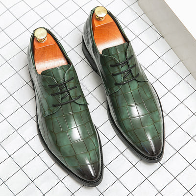 Zapatos de Cuero Puntiagudos Talla Grande para Hombre - Estilo Moderno - Image 7