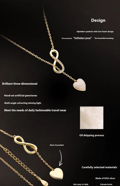 Collar de Lujo Minimalista Cadena de Clavícula Elegancia Contemporánea - Image 2