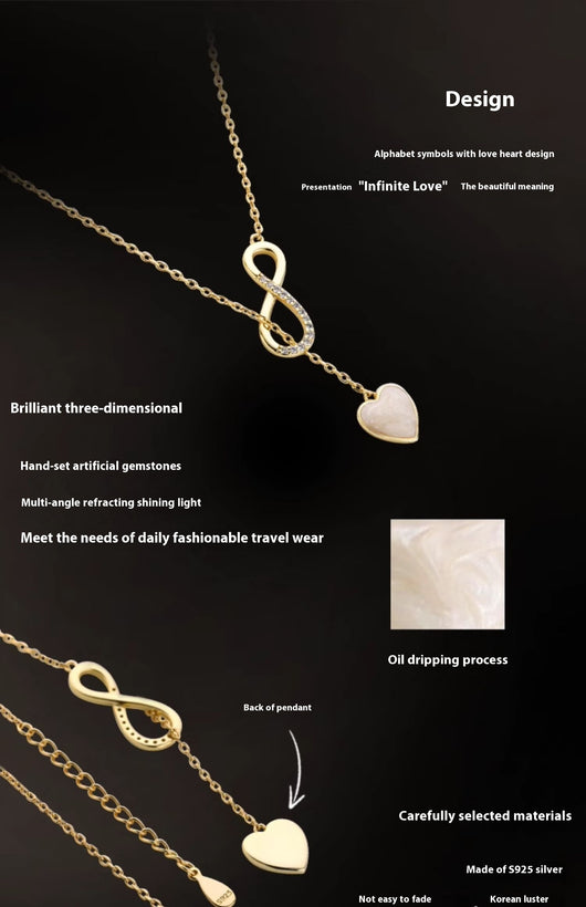 Collar de Lujo Minimalista Cadena de Clavícula Elegancia Contemporánea - Image 2