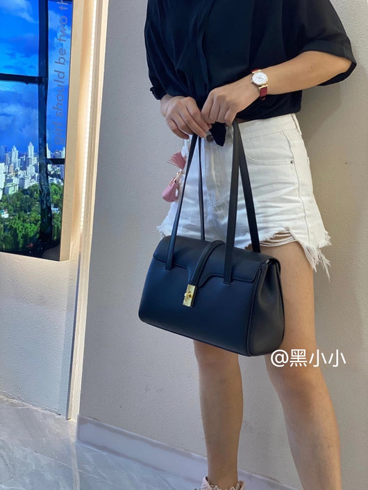 Bolso Tote de Cuero Genuino de Gran Capacidad - Image 8