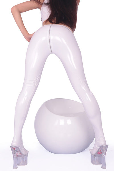 Pantys de Látex Brillante con Efecto Cuero para Mujer - Image 15