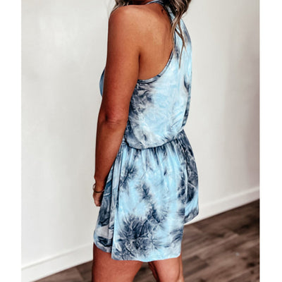 Jumpsuit Holgado con Estampado y Tirantes Ajustables - Image 11
