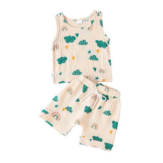 Shorts Deportivos de Verano para Niños y Niñas - Conjunto de Dos Piezas - Image 13
