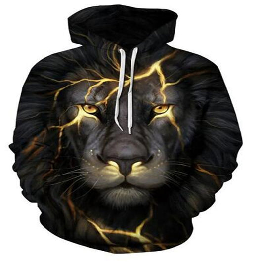 Sudadera Hombre Estampado Animal Street Style - Image 7