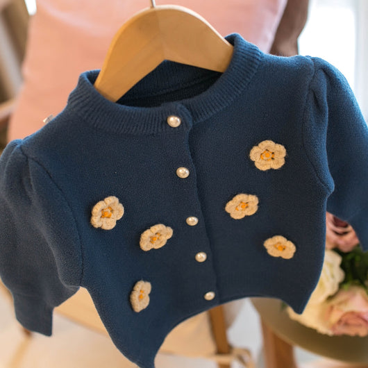 Cardigan Infantil Floral para Niñas - Image 8