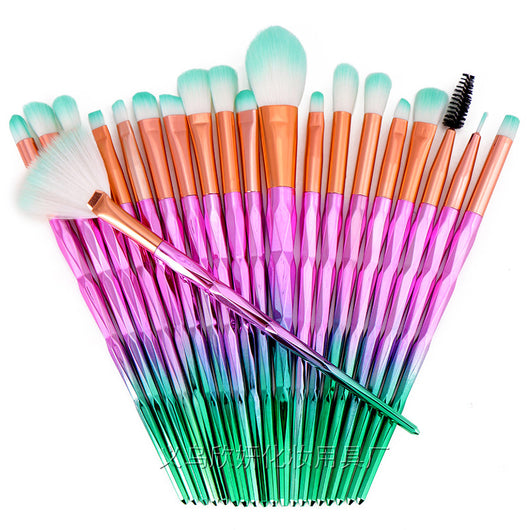 Set de 20 Sombras Multicolor con Brochas Profesionales de Maquillaje - Image 17