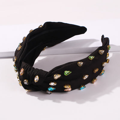 Diadema de Nudo Cristal Biselado - Accesorio Versátil para el Cabello - Image 7