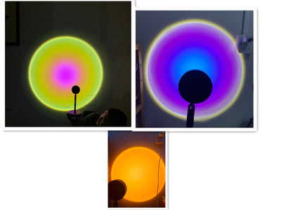 Lámpara Proyector de Luz Arcoíris para Decoración de Pared - Image 20