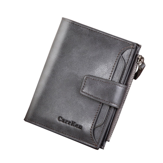 Cartera Corta para Hombre con Botón y Gran Capacidad - Image 13