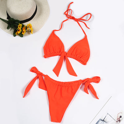 Bikini Escote Halter Multicolor con Cierre Ajustable - Image 6