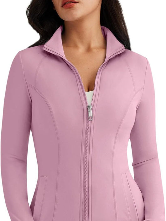 Chaqueta Deportiva Ajustada de Manga Larga con Tecnología Elástica - Image 12