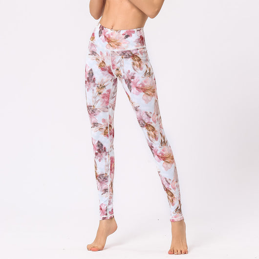 Pantalones de Yoga Cintura Alta con Estampado Digital - Image 17