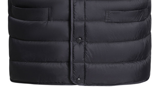 Chaleco Acolchado de Algodón Pluma para Hombre Talla Grande - Calidez Extrema - Image 7