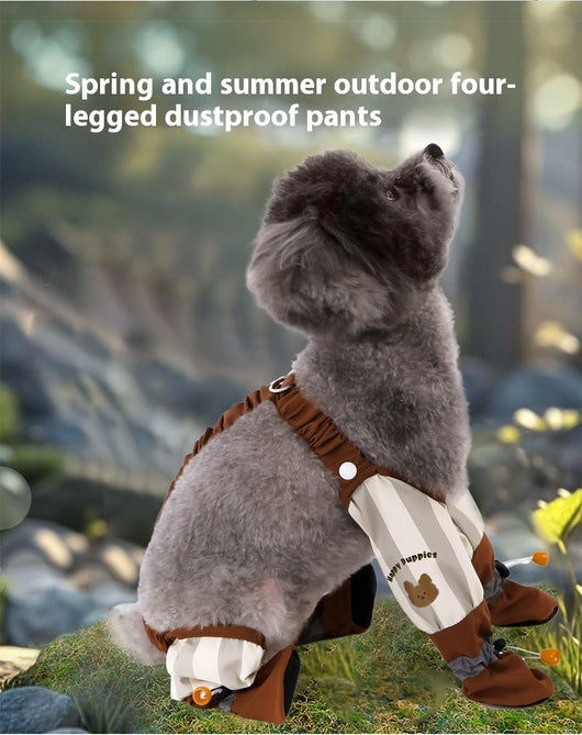 Pantalones Protectores para Perros Otoño-Invierno Ajustados Antipolvo - Image 12