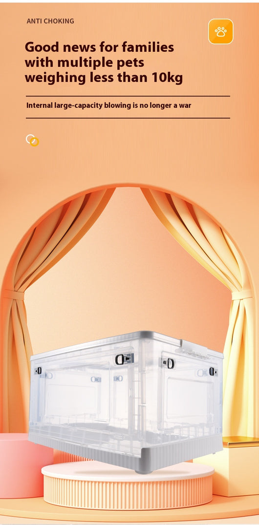 Secadora Transparente para Mascotas con Horno de Baño Portátil - Image 6