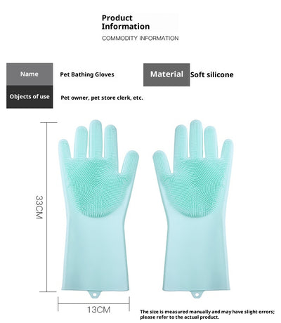 Guantes de Baño para Mascotas - Set Completo de Aseo Canino - Image 27