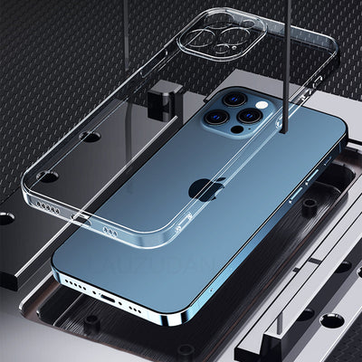 Funda Transparente TPU para Celular - Protección Total y Diseño Minimalista - Image 9
