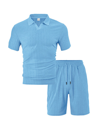 Conjunto Deportivo Casual Hombre Tela Transpirable Cuello Redondo - Image 43