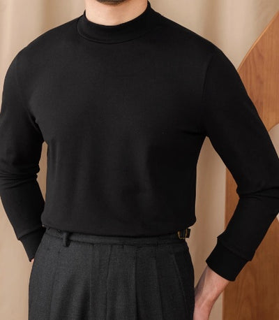 Suéter Cuello Alto Elástico Térmico para Desplazamientos - Image 29
