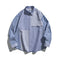 Camisa Suelta Japonesa a Cuadros - Estilo Casual Moderno