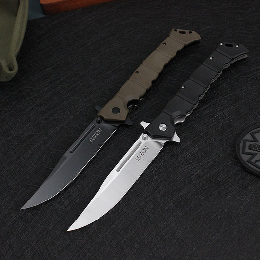 Cuchillo Táctico Plegable Song 8Cr13Mov - Fibra de Nylon Profesional