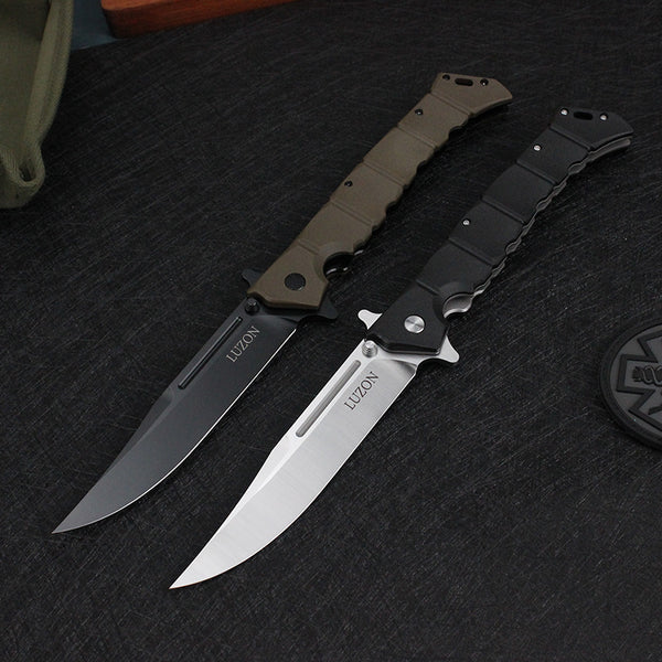 Cuchillo Táctico Plegable Song 8Cr13Mov - Fibra de Nylon Profesional