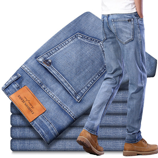 Pantalones Vaqueros Clásicos para Hombre - Diseño Versátil y Moderno - Image 3