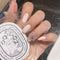 Uñas Postizas con Perlas de Mariposa Desmontables