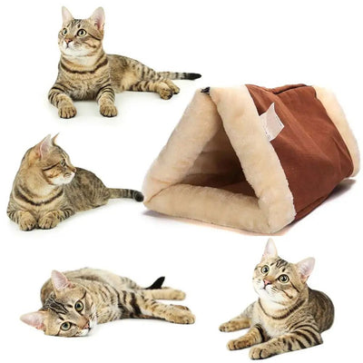 Cama Túnel Plegable para Gatos y Perros - Refugio Cálido y Acogedor - Image 7