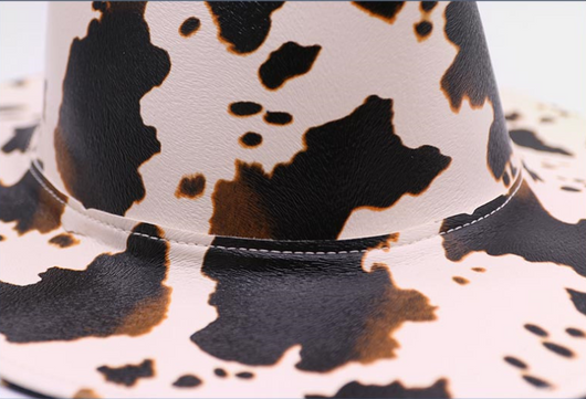 Sombrero Vaquero Retro de Cuero para Mujer - Image 8