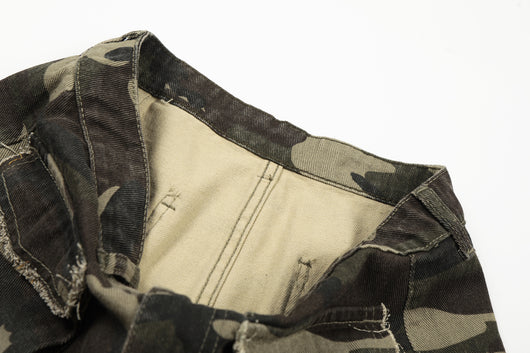 Pantalones de Trabajo Camuflaje Algodón Corte Recto para Hombre - Image 7