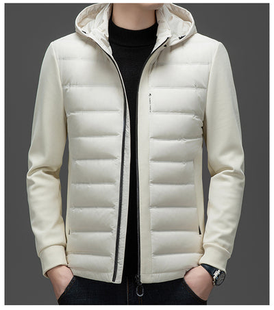 Chaqueta Acolchada de Plumón de Pato con Capucha - Image 21