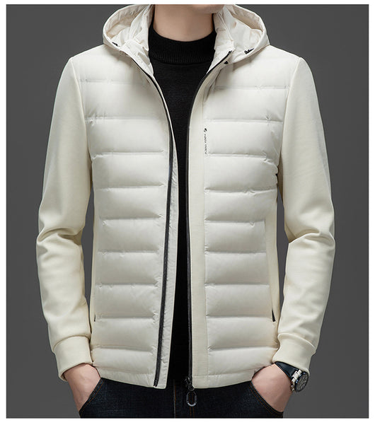 Chaqueta Acolchada de Plumón de Pato con Capucha - Image 21