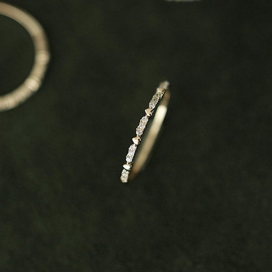 Anillo Plateado en Plata Esterlina Estilo Moderno para Mujer - Image 4