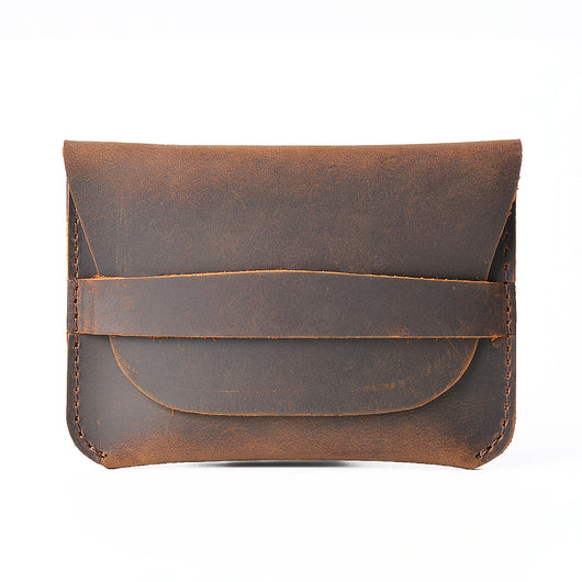 Bolsa de Cuero Crazy Horse Retro Vintage para Hombre - Image 16