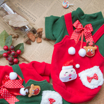 Suéter Navideño de Terciopelo para Perros Pequeños y Medianos - Image 13