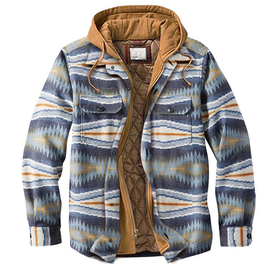 Chaqueta con Capucha Leisure - Abrigo Reversible de Dos Texturas - Image 13