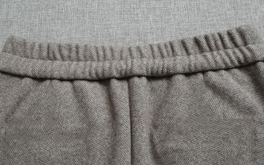 Pantalones de Lana Espiga para Mujer - Otoño e Invierno - Image 7