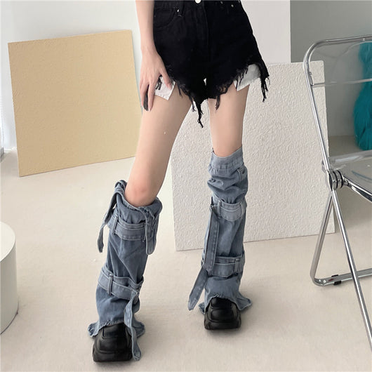 Calcetines Jeans Estilo Milenial Cool Girl - Diseño Trendy - Image 10