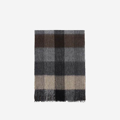 Bufanda Cuadros Gruesa Minimalista para Hombre y Mujer - Image 3
