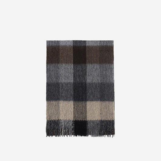 Bufanda Cuadros Gruesa Minimalista para Hombre y Mujer - Image 3
